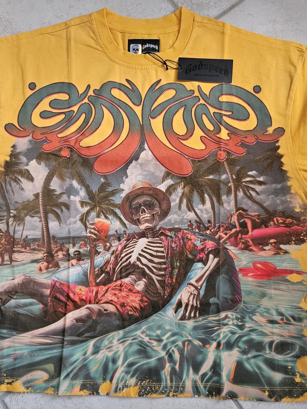 Godspeed Pool Party Men's T-Shirt